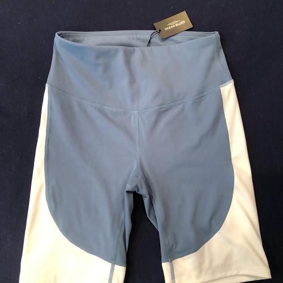 Ocean Blues two tone athletic shirts Blue & white sz Small NWT - Picture 1 of 3